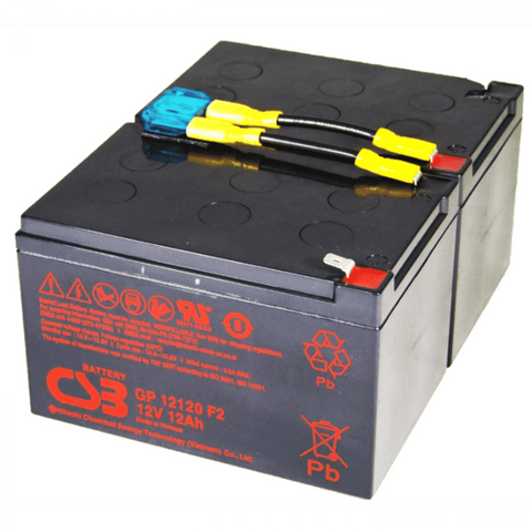 CSB Battery CSB UPS Batterij Vervangingsset RBC6 (incl. Kabels)