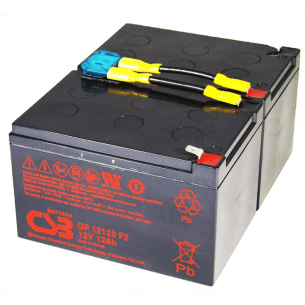 CSB Battery CSB UPS Batterij Vervangingsset RBC6 (incl. Kabels)