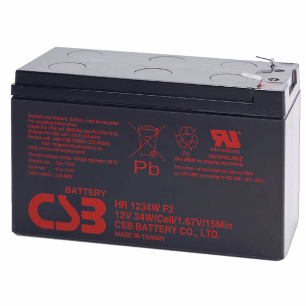 CSB Battery CSB UPS Batterij Vervangingsset RBC110