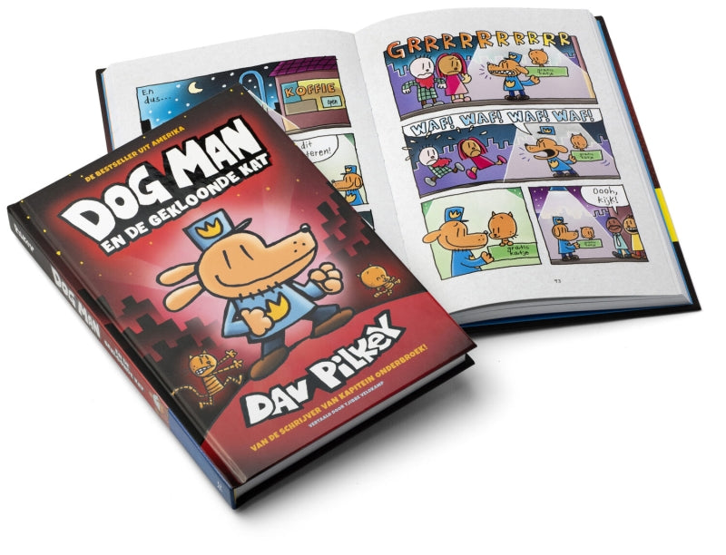Basisboek dog man en de gekloonde kat