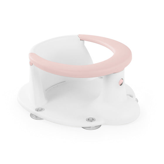 Badzitje met Zuignappen Wit Roze