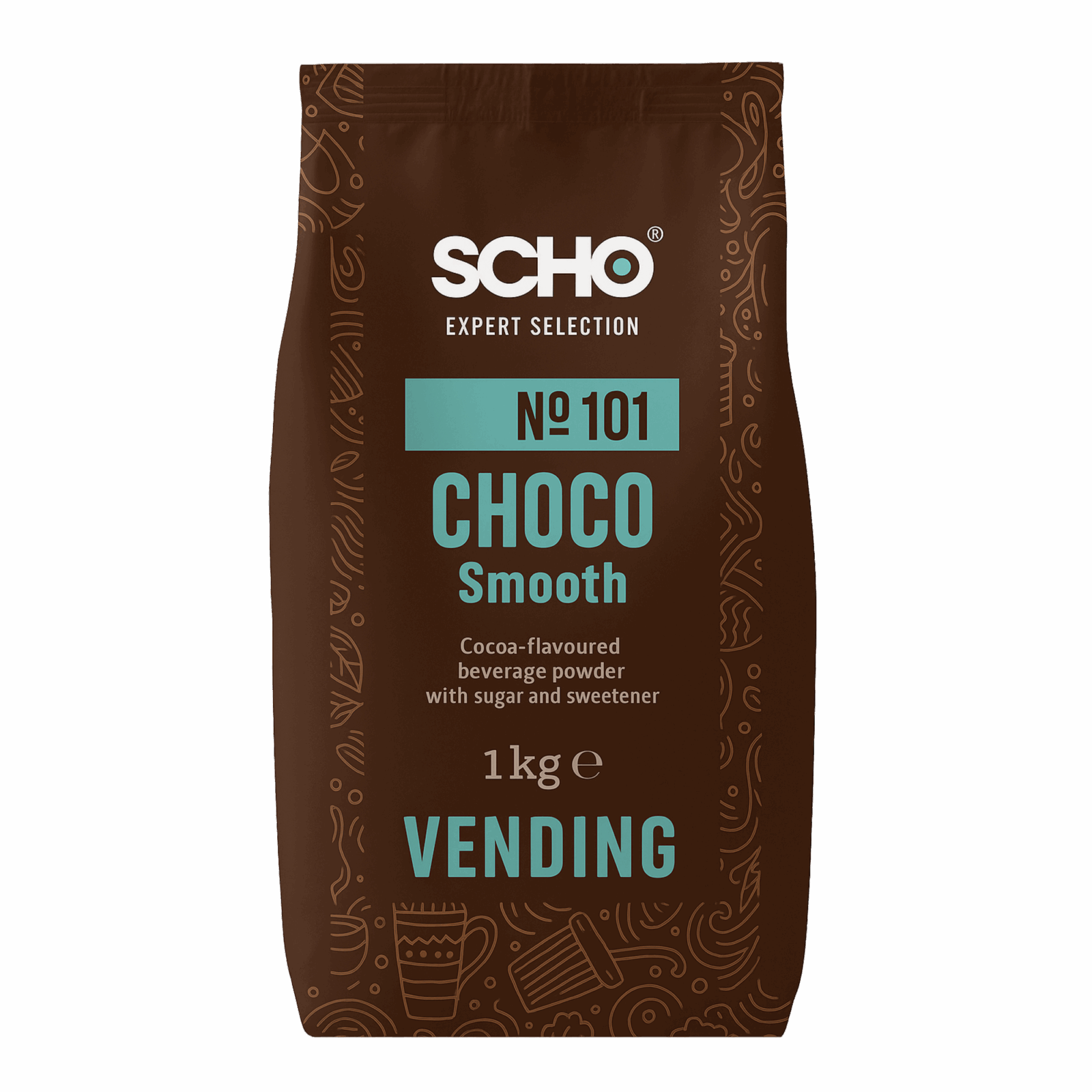 Scho no.101 choco smooth vending (1kg)