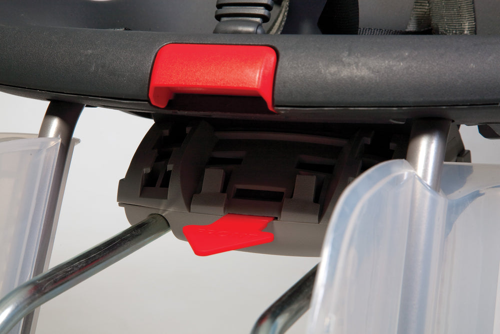 Qibbel floating bracket rear seat frame mounting