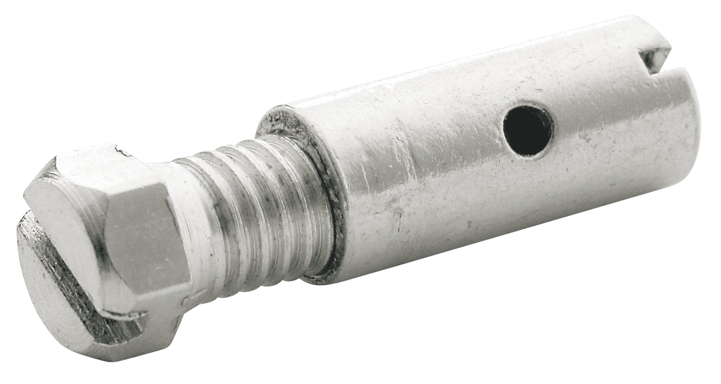 Elvedes schroefnippel 6x14mm messing (50st)