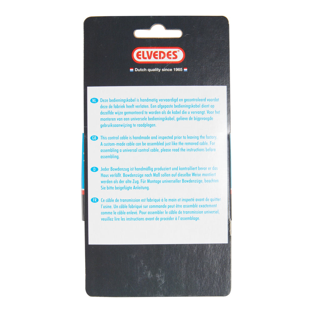 Kit câble de frein à enrouleur Elvedes BR-IM85 81 55 45 1700mm 2250mm inox - argent (sur carte)
