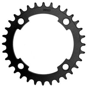 Messingschlager samox e-bike kettingblad nw 42t bcd 104 mm. 1 2x3 32 en 11 128 aluminium zwart