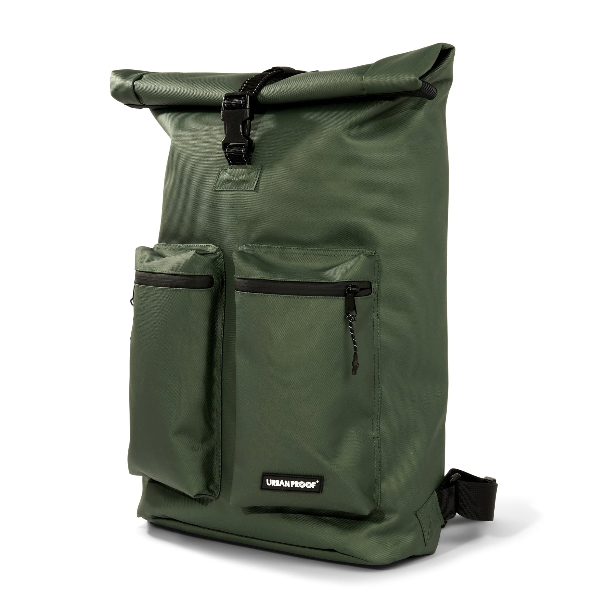 Dutchperfect urban proof backpack rolltop forest green - recycled