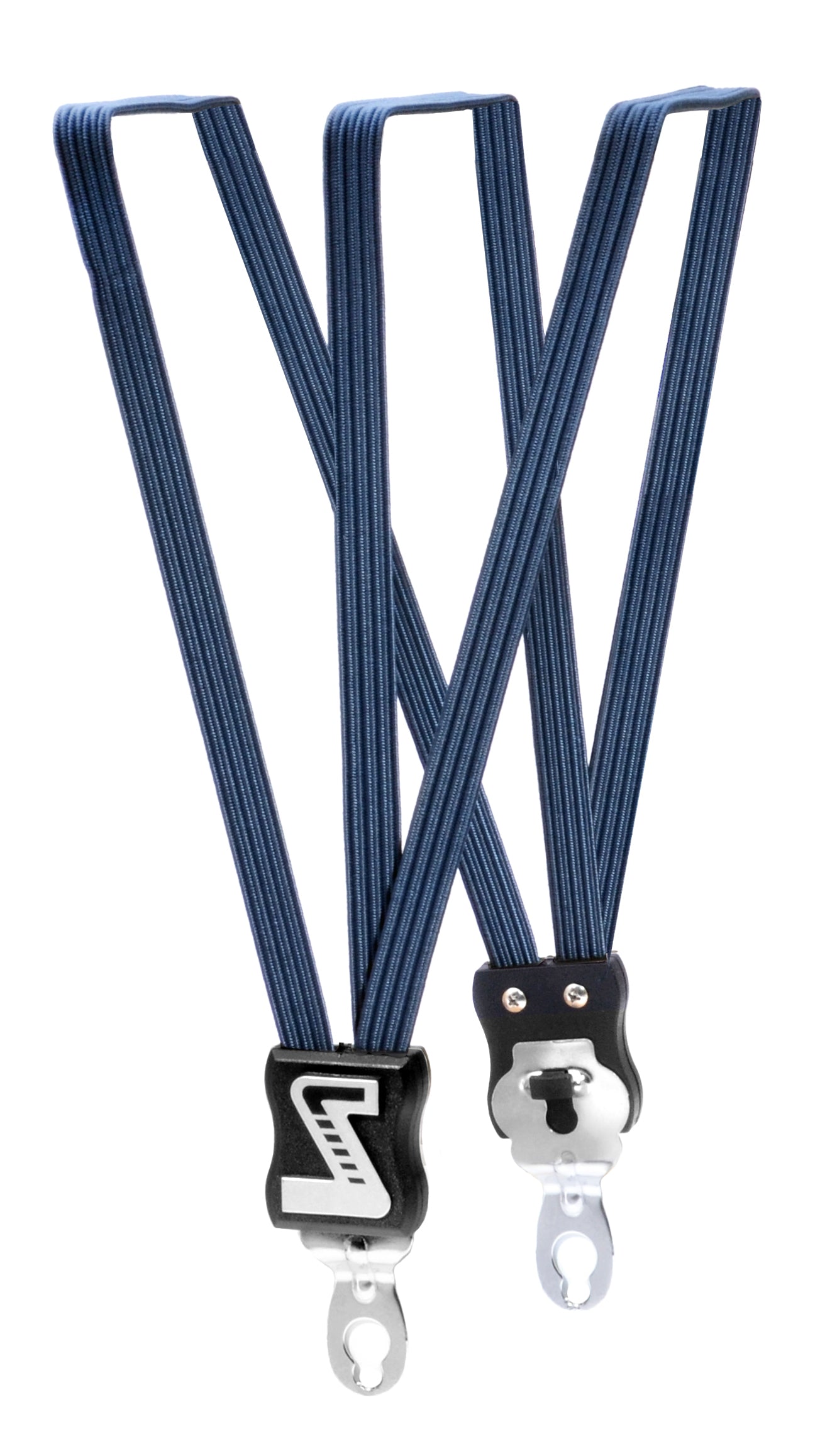 Snelbinder Trio Simson kort met 3 ordners - marine blauw