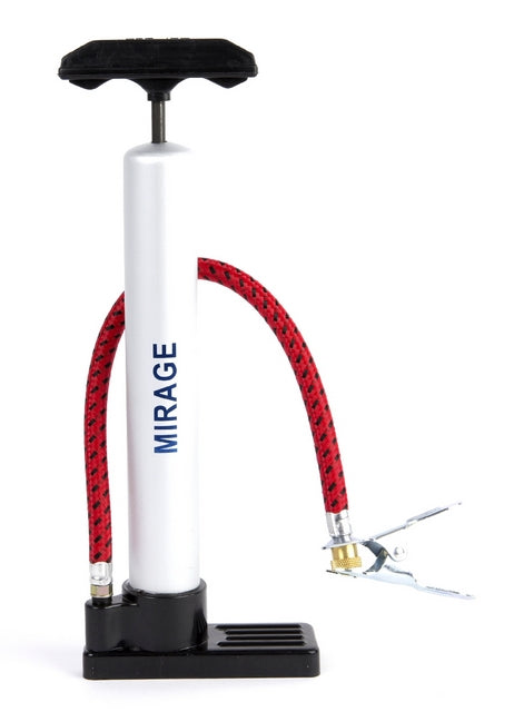 Foot Pump Mini Pex 28cm Silver