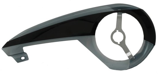 kettingscherm Esencia 49 cm 46T transparant zwart