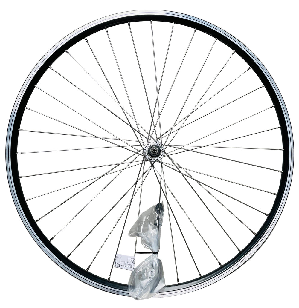 Rodi voorwiel 28 - 622x19 skorpion alu. zwart fm21 qr sp. 14 rvs