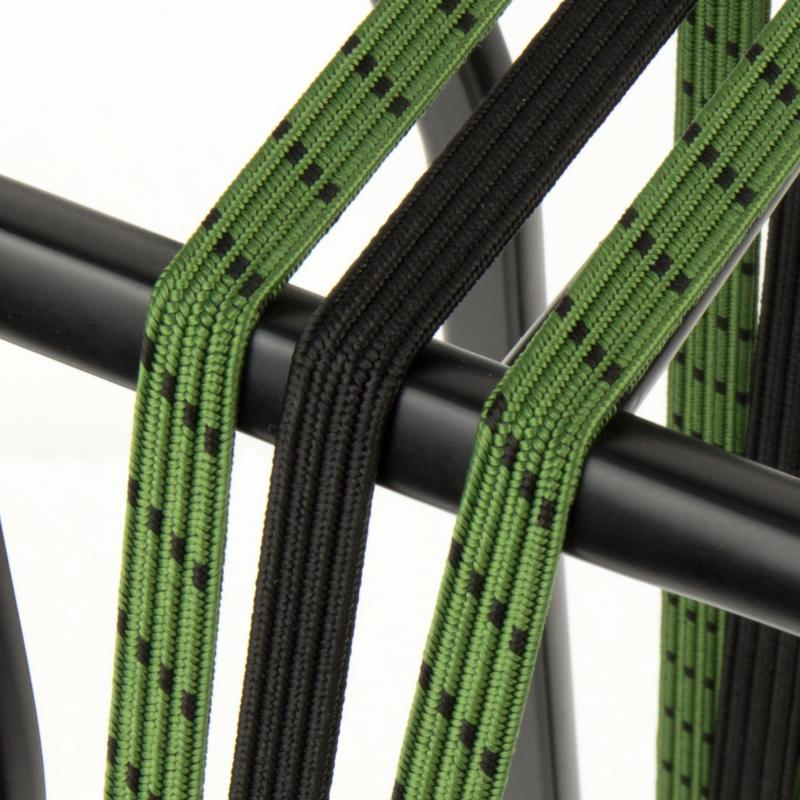 Widek 005221 triobinder 12mm oog 28inch olijfgroen zwart op kaart