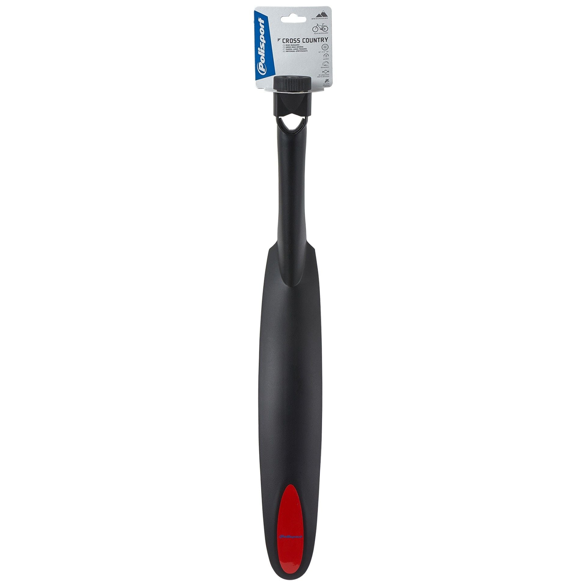 achterspatbord Crosscountry 26-29 inch zwart