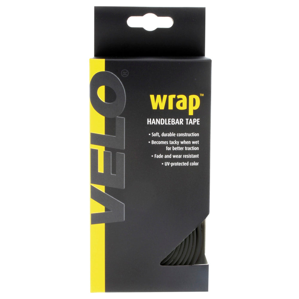 Velo stuurlint kurk - 4 tapes (160cm 8,5cm) - zwart