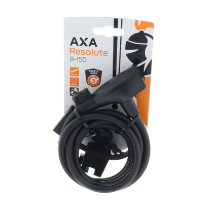Cable lock Resolute 8-150- Ø8 1500 mm black