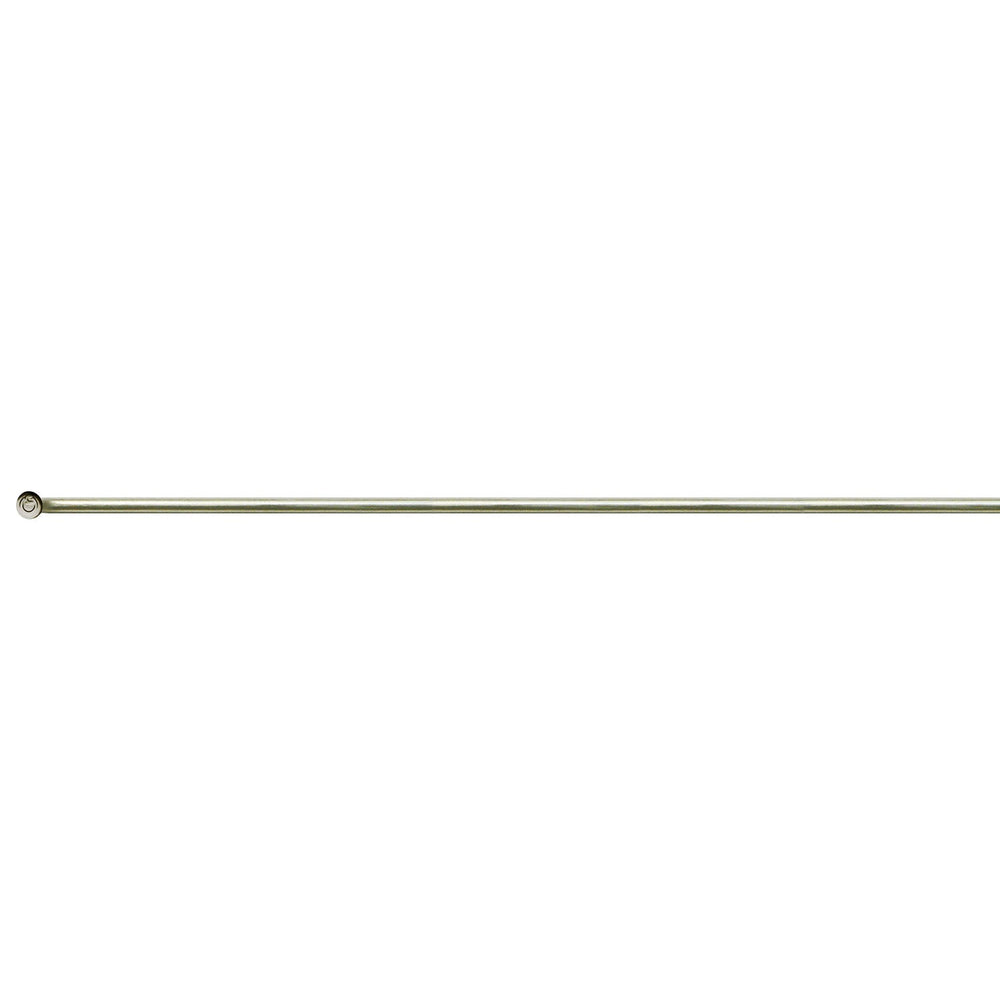 Messingschlager cn spaak rvs 14x288 incl. nippel 14-16 mm. (280101) per 100
