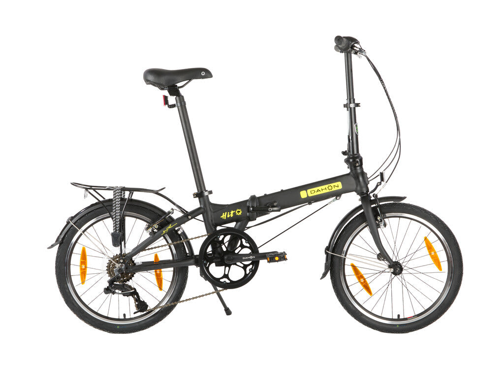 Buzaglo Dahon folding bike 20 Hit 6 spd. derailleur V-brakes Pitch (matte black)