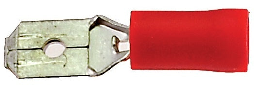 Bofix kabelschoen stekker 6,3 man (p25)