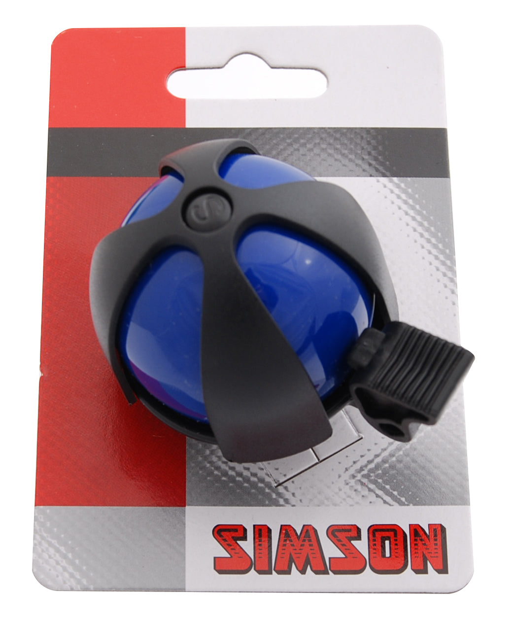 Sonnette de vélo Simson Sport noir cobalt sur carte