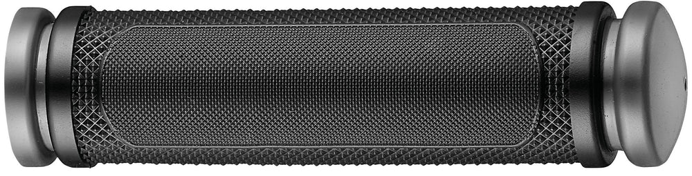 2-componenten Grijs Zwart Open 128mm snijrand inclusief mat-zwarte barendkapje