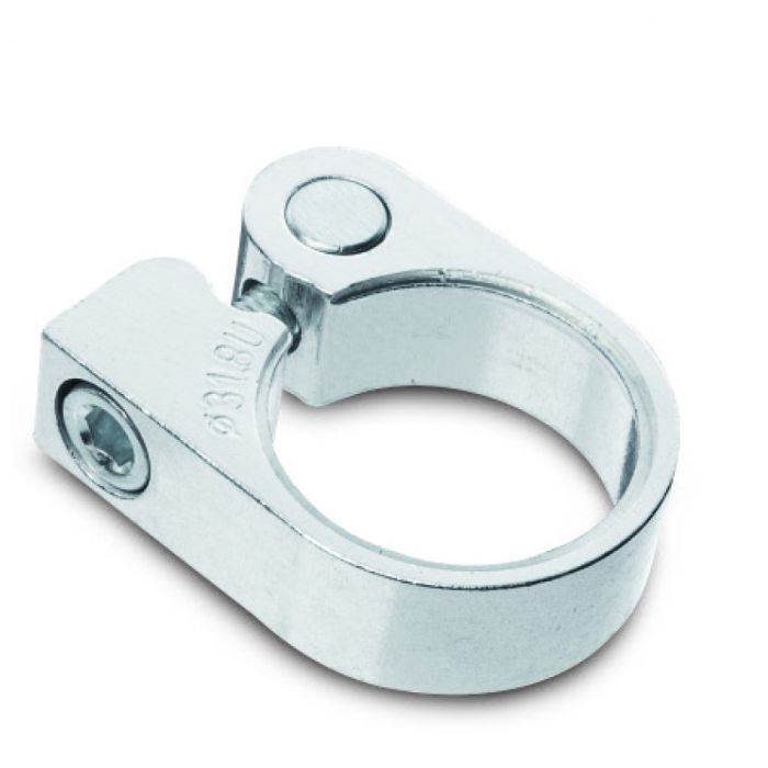 Ursus Bikkel collier de tige de selle alu 34,9 mm argent