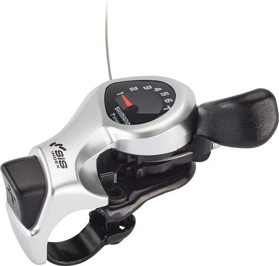 Shimano versteller rechts 7 speed st-tx50 - zwart zilver