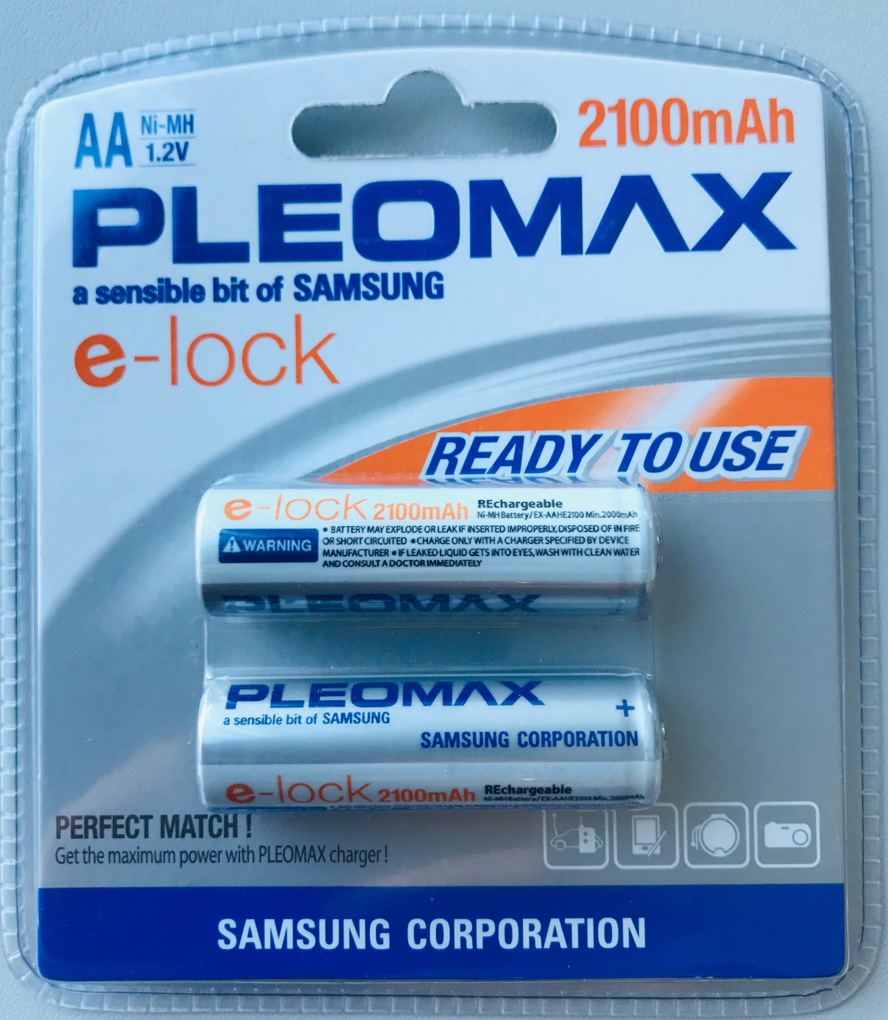 A. van nieuwenhuizen zn b.v. batterij pleomax lr6 aa 1.2v ni-mh 2100mah power rechargeable
