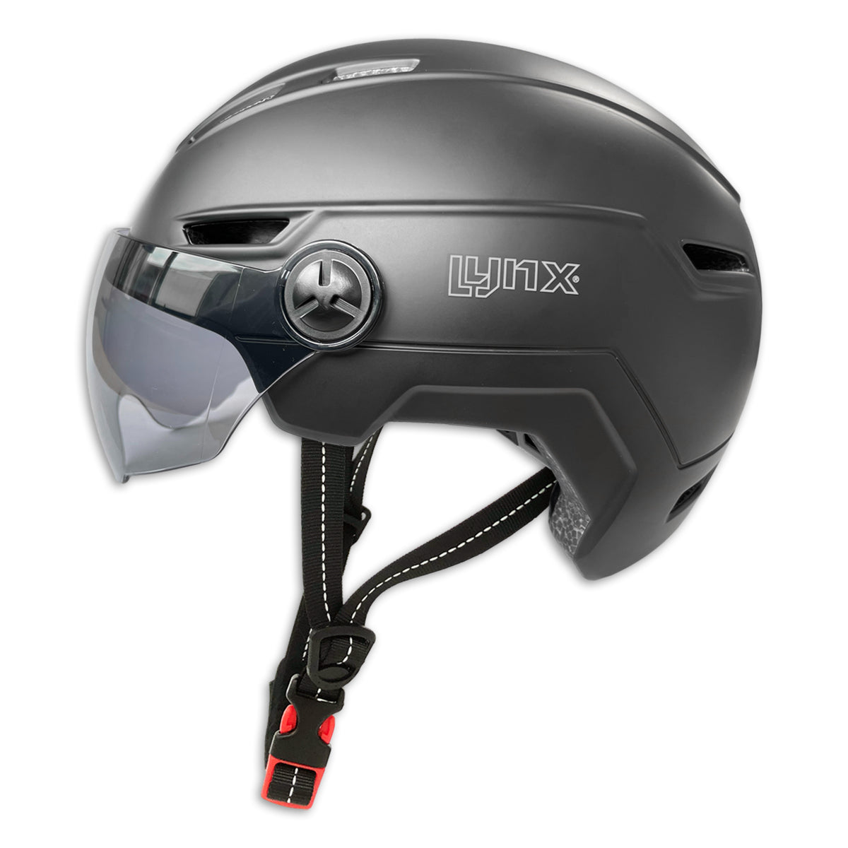 VisGoud Pro cycling helmet black size 55-58 cm (S M)