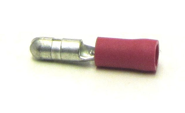 Bofix kabelschoen amp man rond 4,0mm rood (25st)