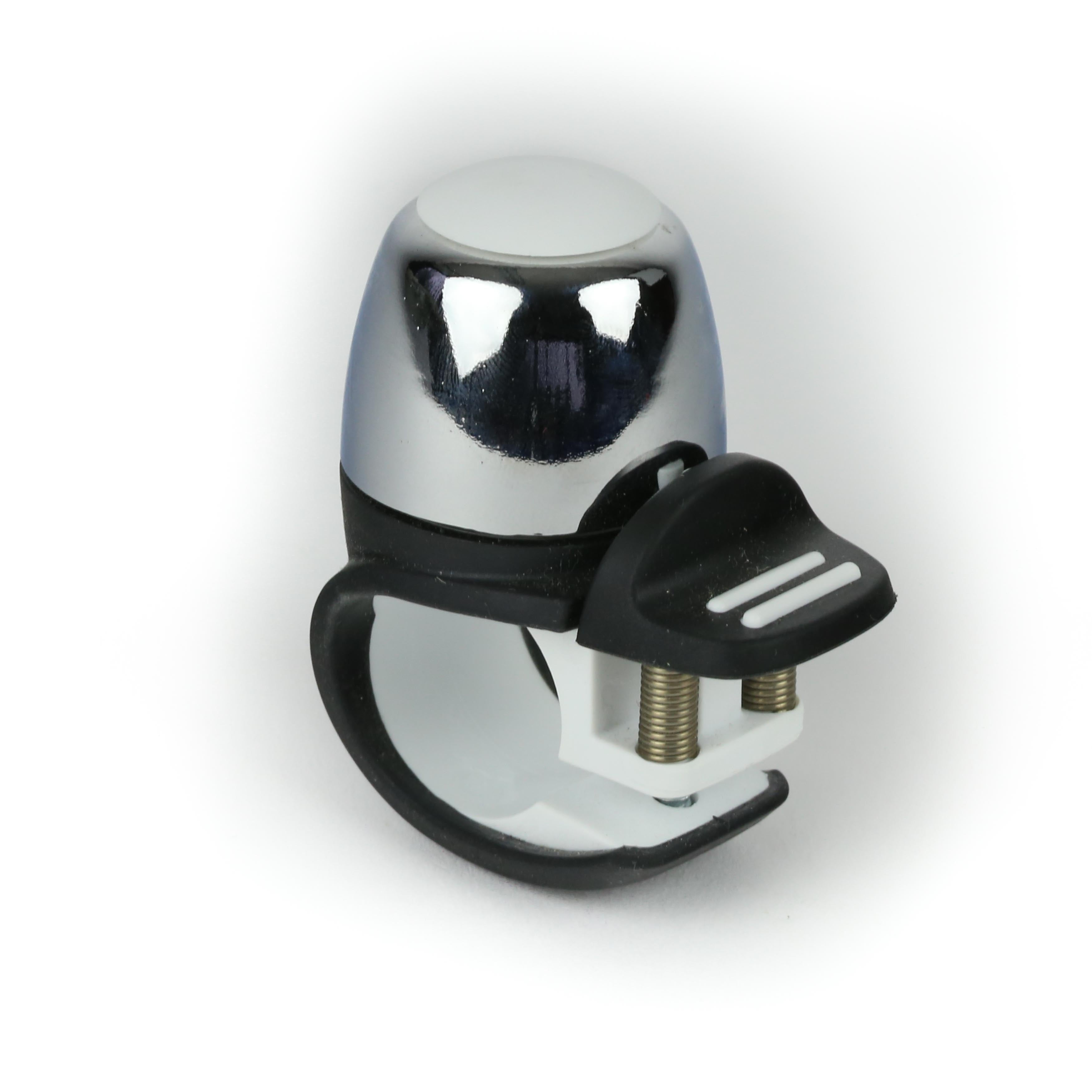 Widek fietsbel compact messing chroom