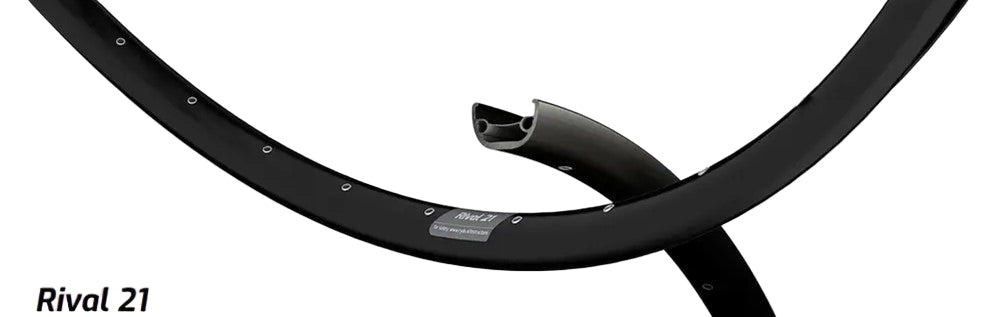 Ryde velg rival 21 28 622 32g 14g schijf alu zwart
