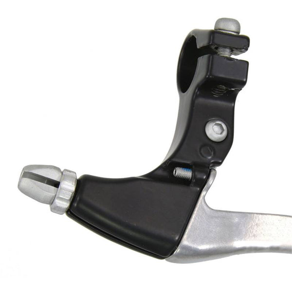 Jeu de leviers de frein Saccon, aluminium. convient pour frein à rouleaux. Noir argent