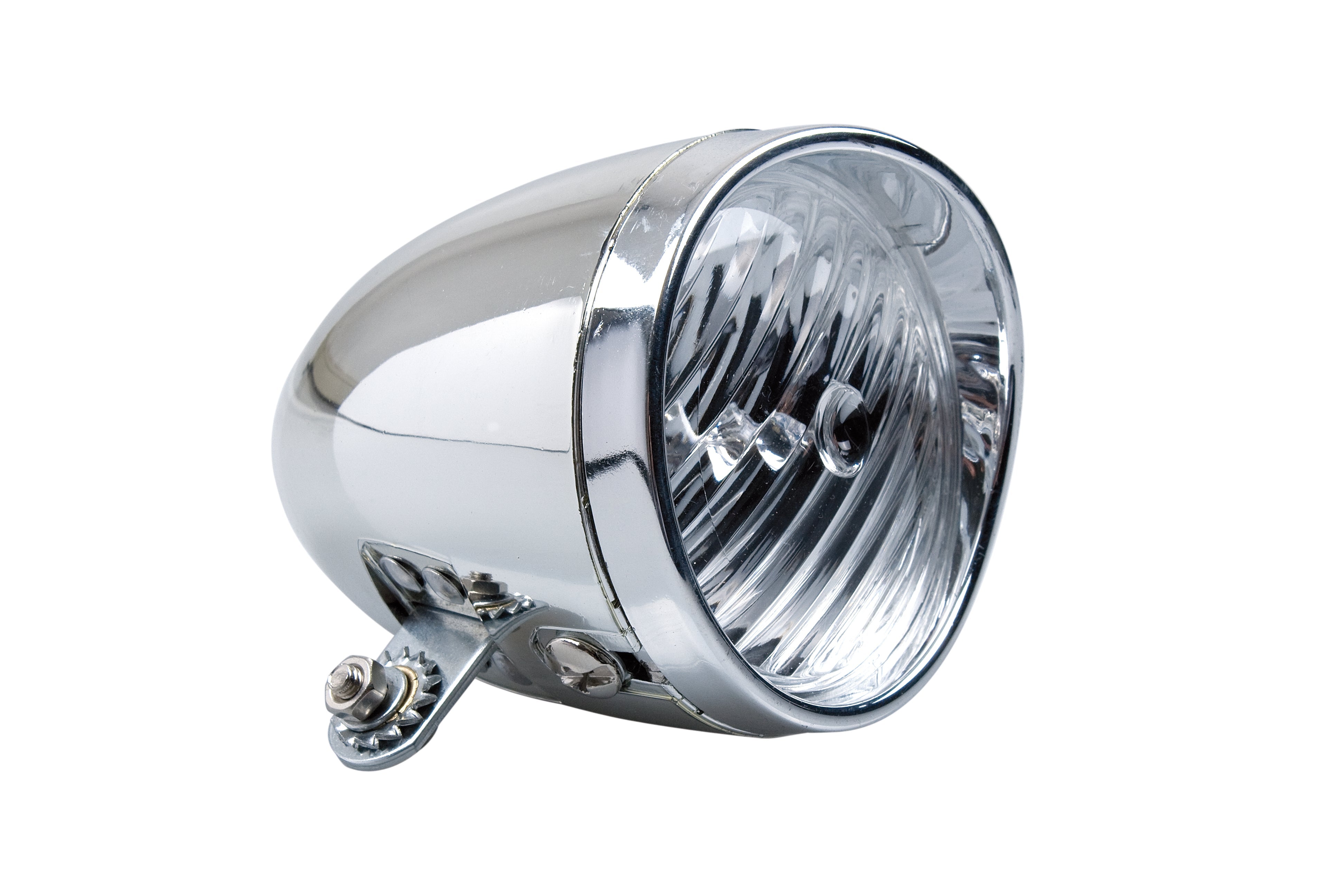 Phare à piles Simson Classic - chrome