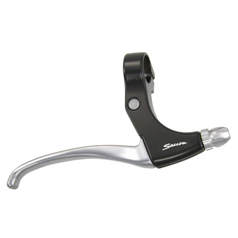 Saccon l64a5r3p04s remgreep set city zwart zilver rollerbrake (4f)