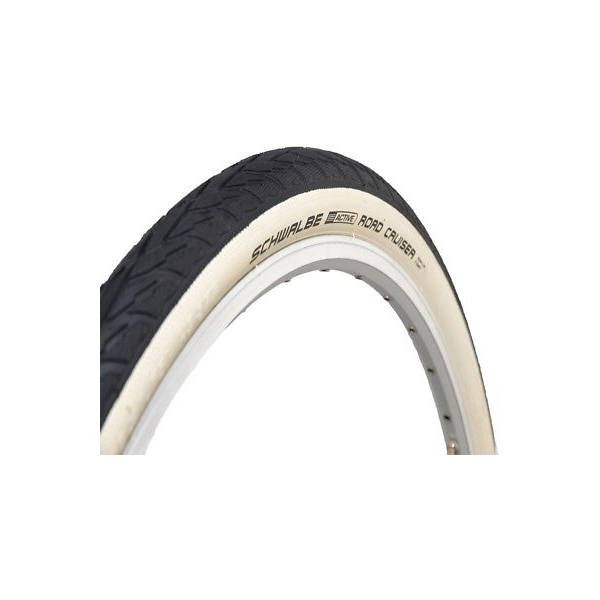 Schwalbe roadcruiser 47-622 (28x1.75) zwart wit reflex