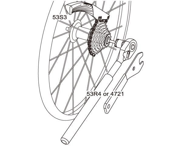 Sluitring Afnemer Voor Shimano HG