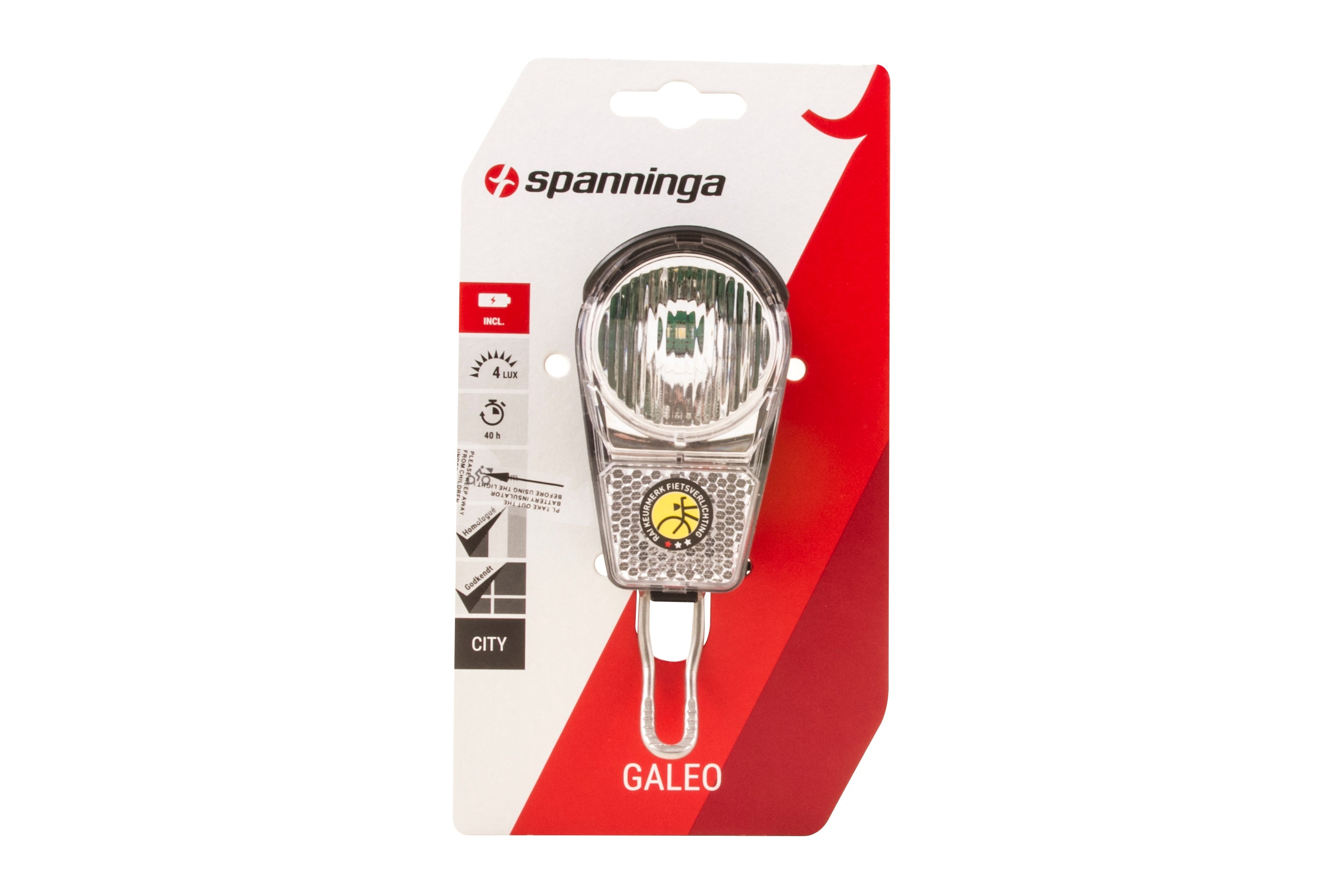 Spanninga koplamp batterij galeo xb 2x aa in doosje