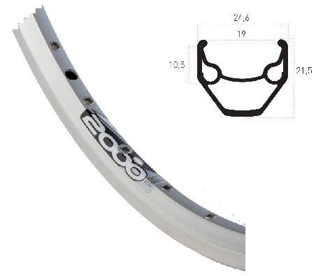 Ryde jante zac 2000 argent 26 pouces 32 trous 14g