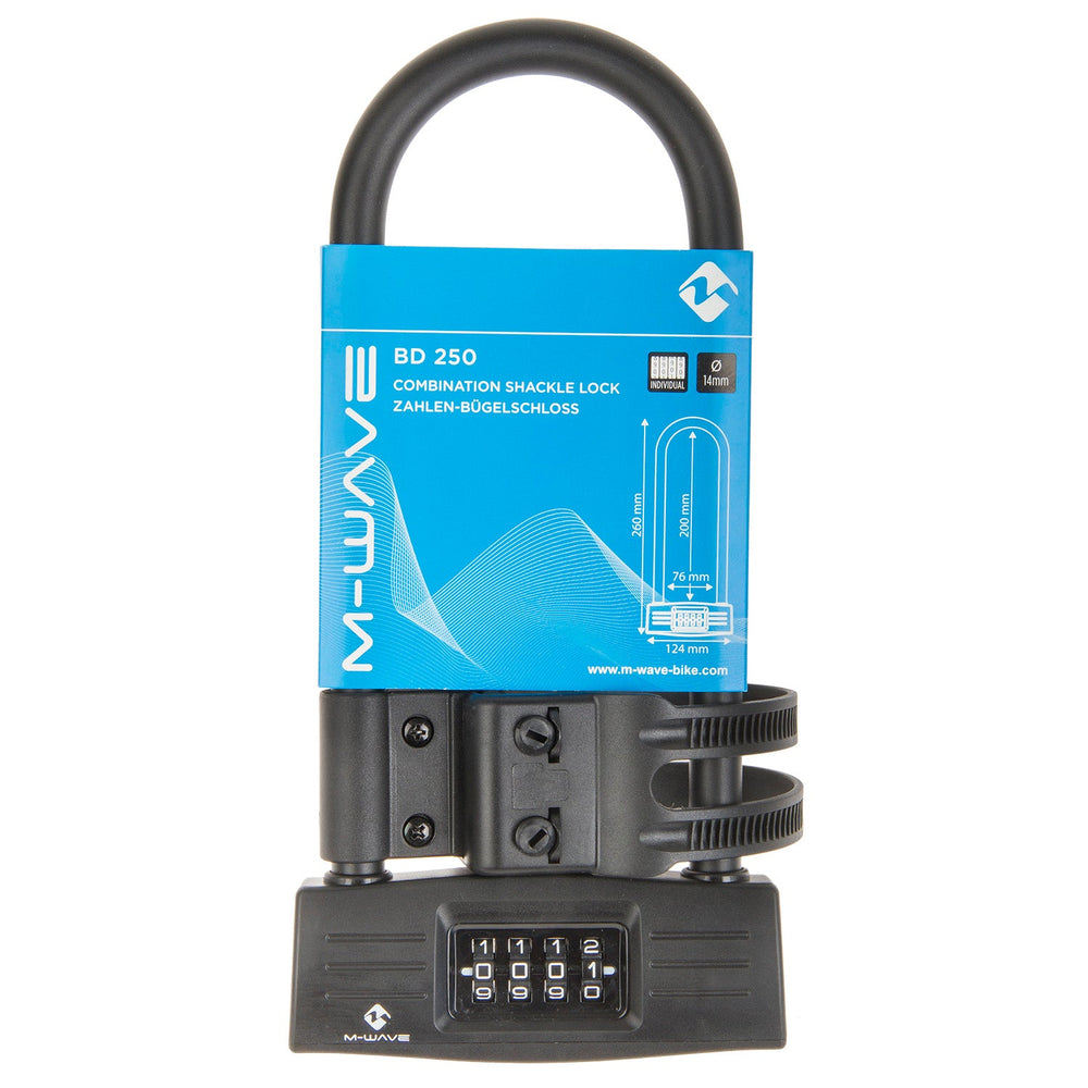 U-sleuf BD 250 260 x 14 mm zwart