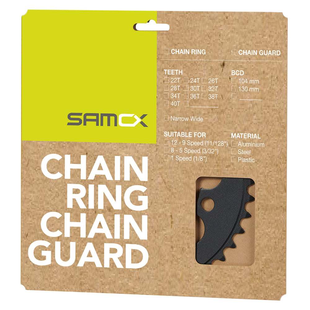 Messingschlager samox e-bike kettingblad nw 34t bcd 104 mm. 1 2x3 32 en 11 128 staal zwart