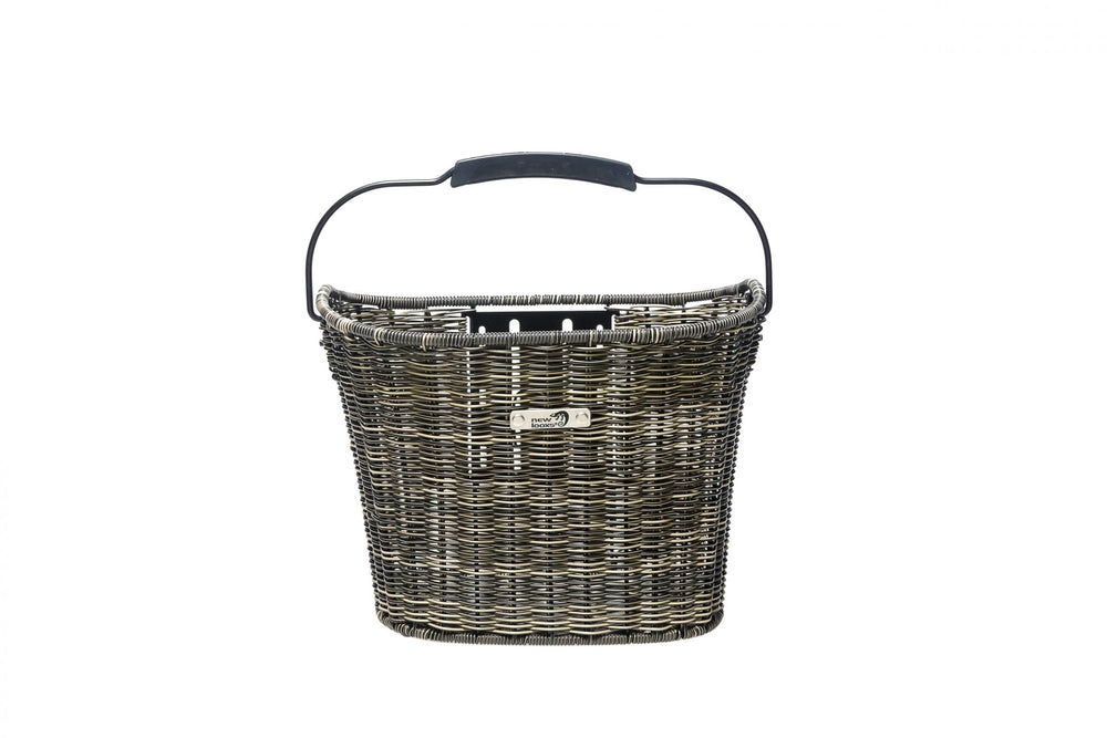 New Looxs rattan basket Lombok 19L grey 34x25x25cm
