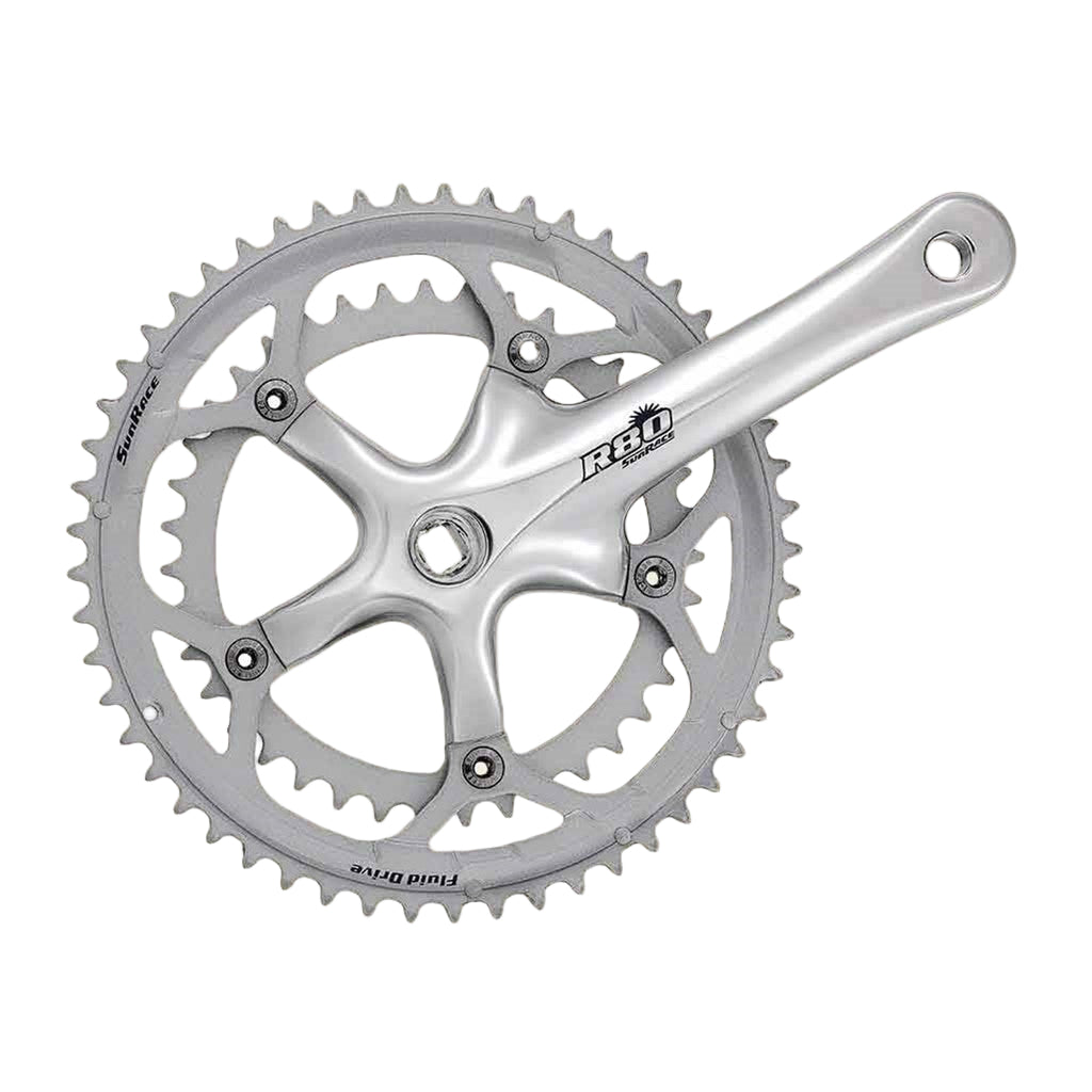 Sunrace crankstel fcr86 8 versnellingen 50 34t. 170 mm aluminium