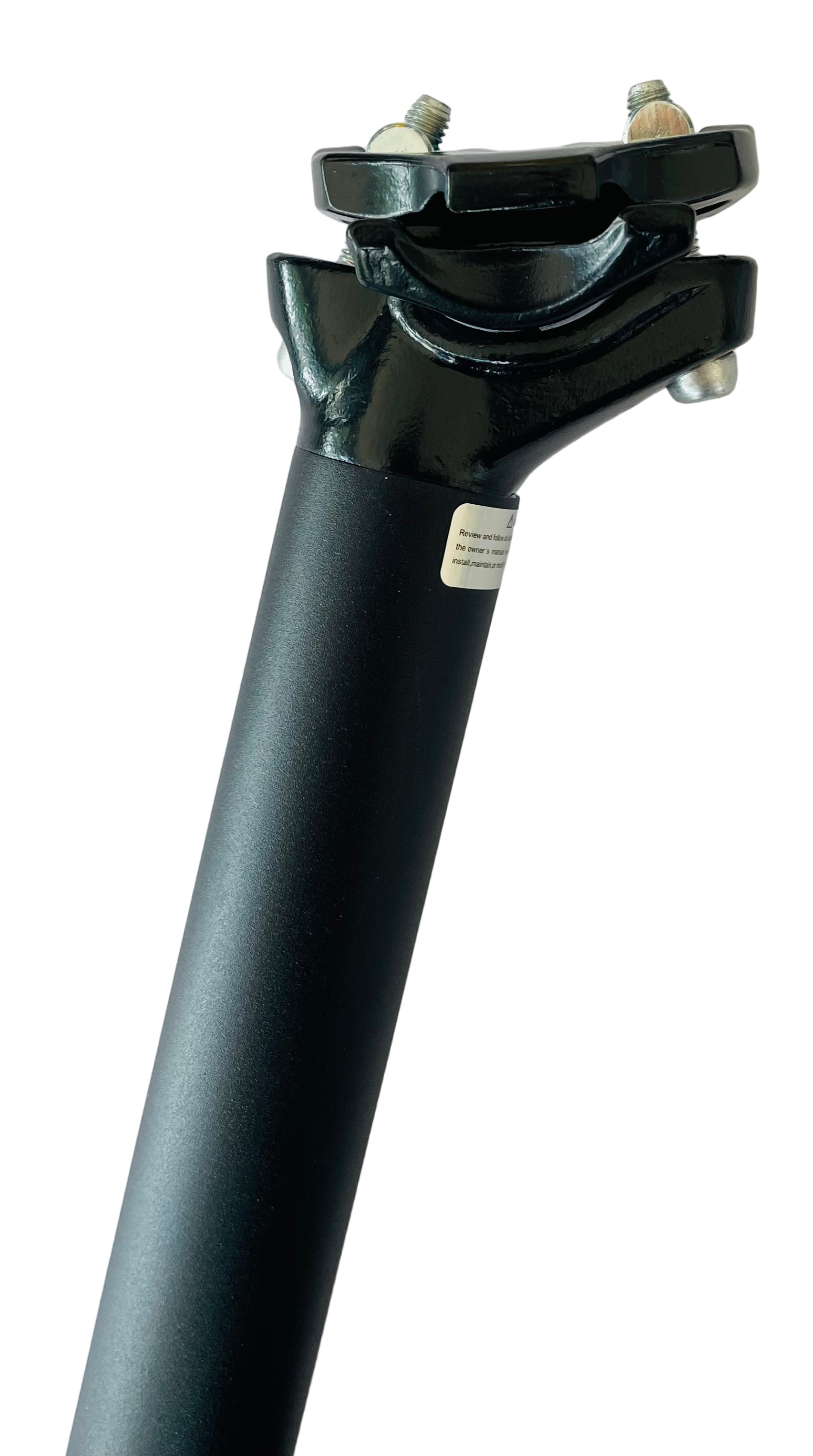 Hulzebos cycle parts b.v. zoom zadelpen 31.6 vast atb 2-bouten 350 mm. zwart