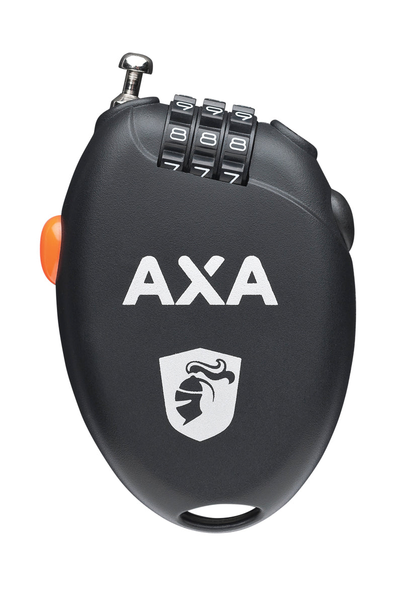 Serrure Axa cable antivol rouleau 75 1.6mm
