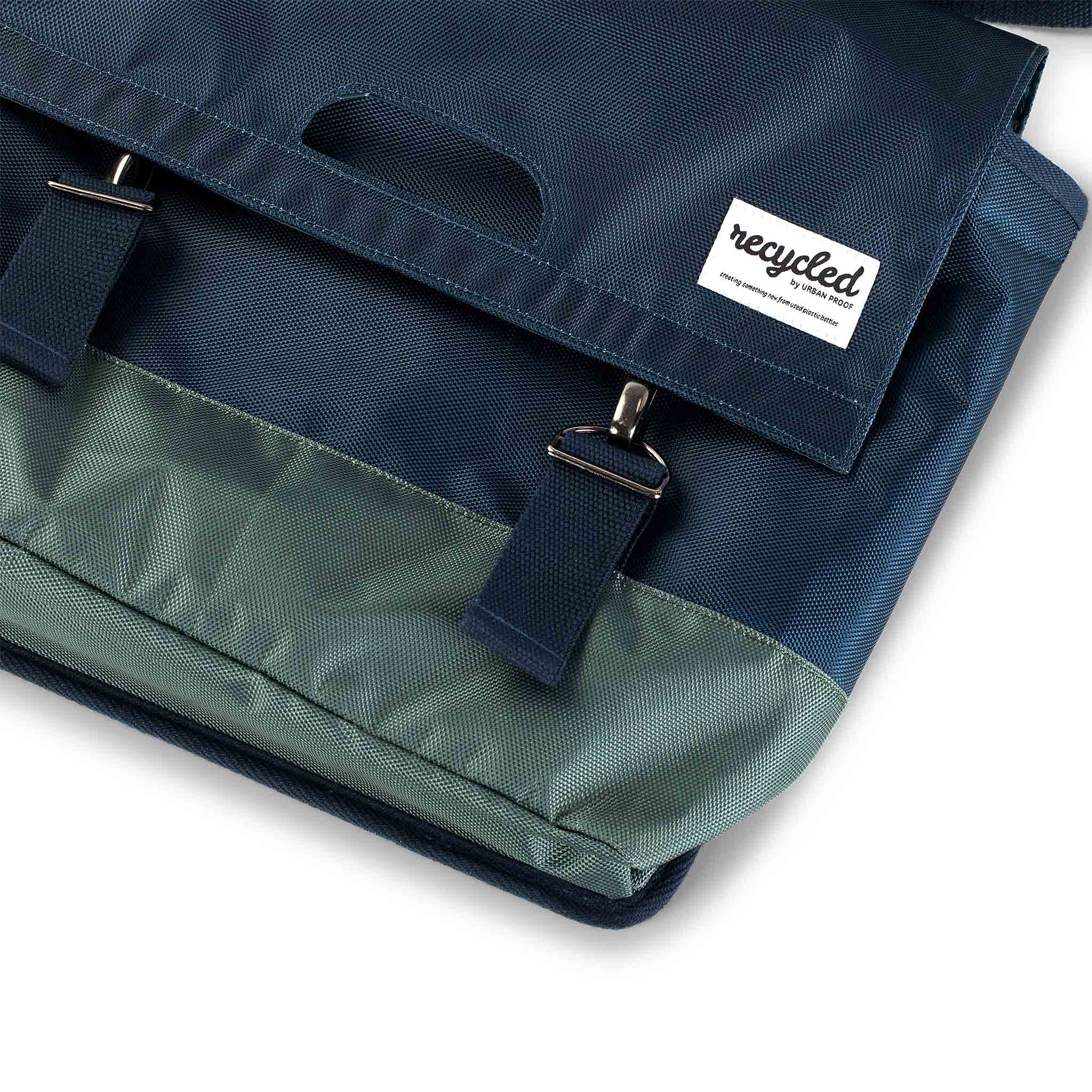 Urban Proof 40L dubbele fietstas - blauw groen