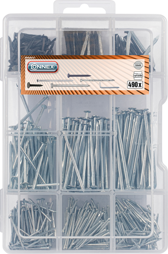 Connex assortiment nagels 490-delig - dp8500127