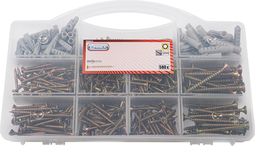 Connex assortiment uni.schroeven-plug 580 - dp8500133