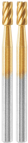 Dremel max graveerbit - frees 3.2 mm lengte 3 mm 2-delig