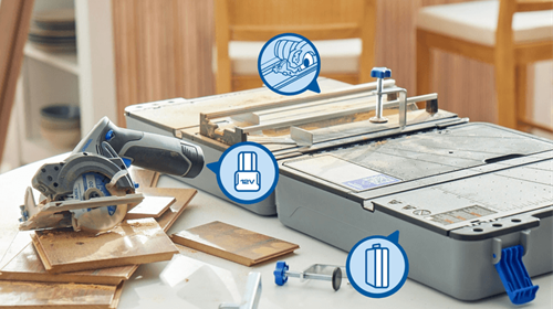 Dremel blueprint draagbaar zaagstation - inclusief 12v compactzaag - zaagstation