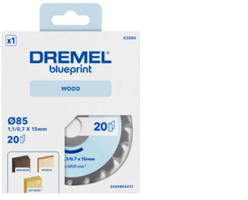 Dremel blueprint zaagblad voor hout (cs500)